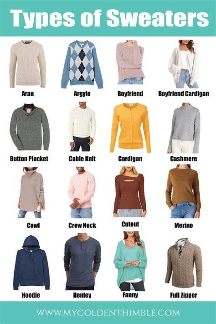 Why do men wear sweaters?