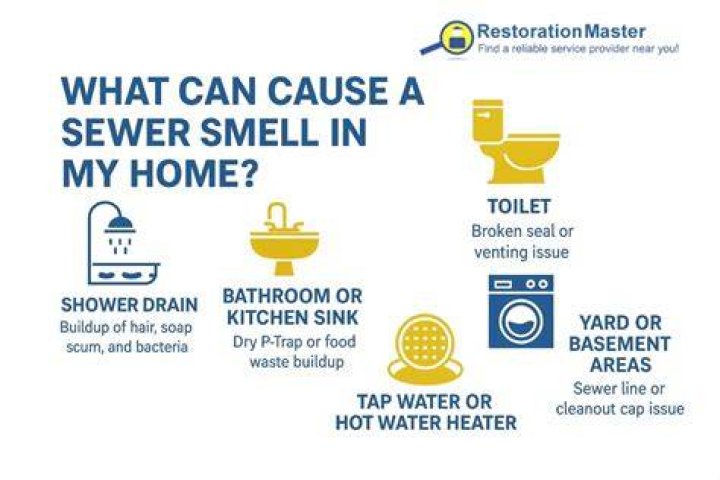 Why do my drains smell like sewer?
