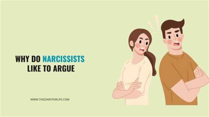 Why do narcissists like to argue?