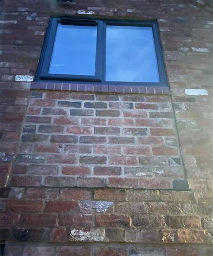Why do new builds have bricked up windows?