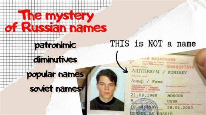 Why do Russians add a to their last names?