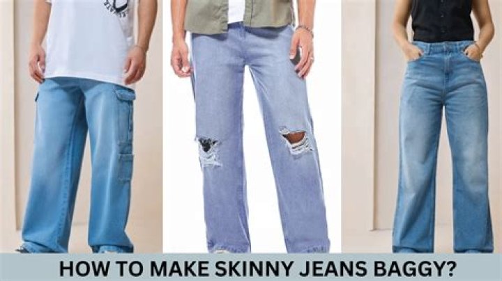 Why do skinny jeans go baggy?
