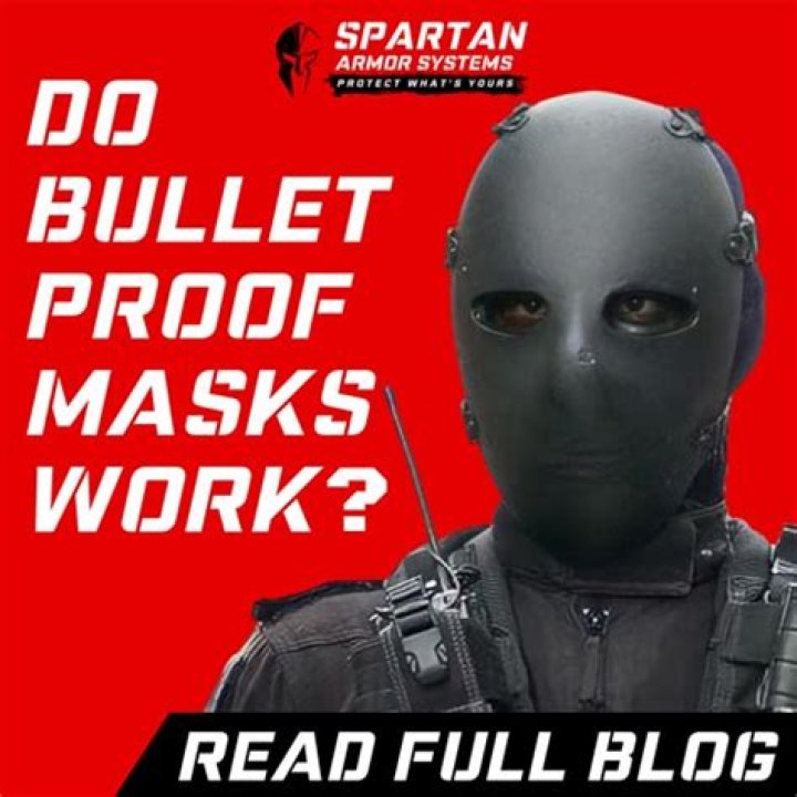 Why do soldiers not wear bullet proof masks?