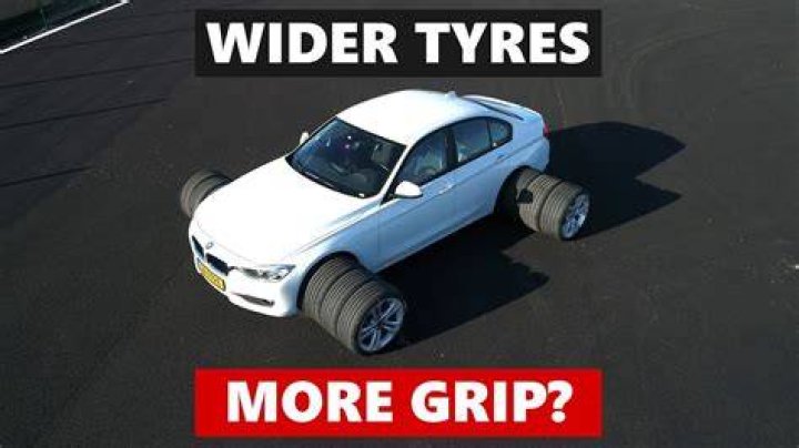 Why do sports cars have wider tires?