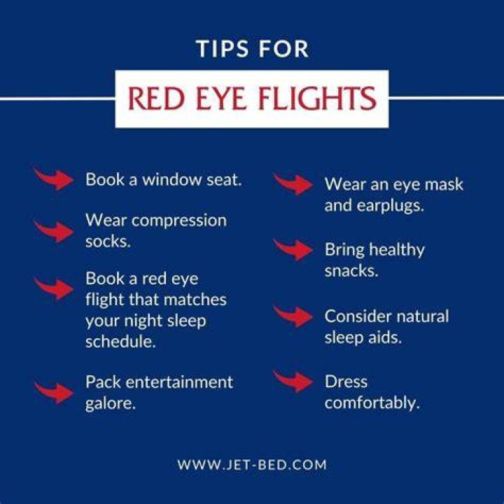 Why do they call it a red eye flight?
