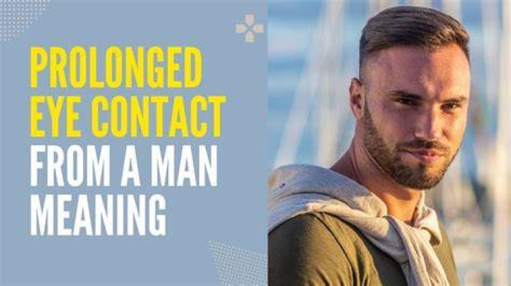 Why does a guy keep glancing at me?