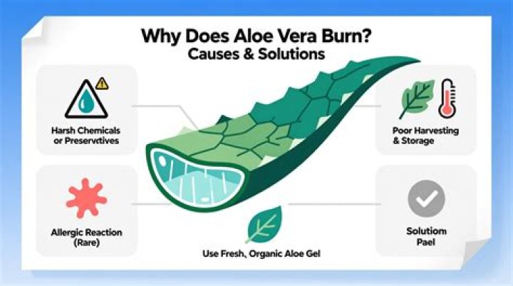 Why does aloe cause flash drying?