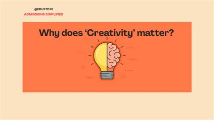 Why does creativity matter to you?