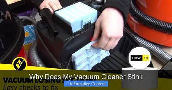 Why does it stink after I vacuum?