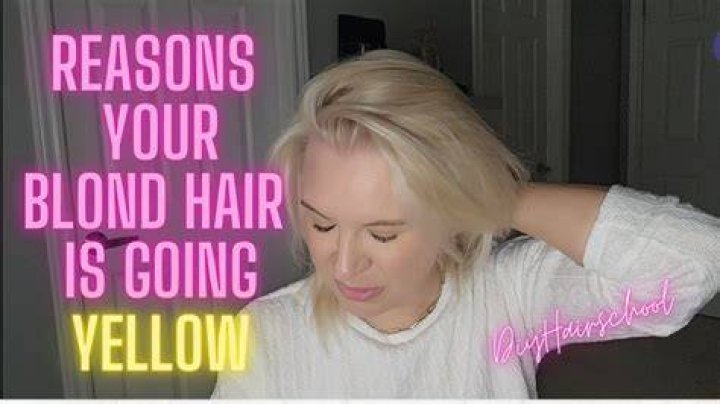 Why does my hair turn yellow so fast?