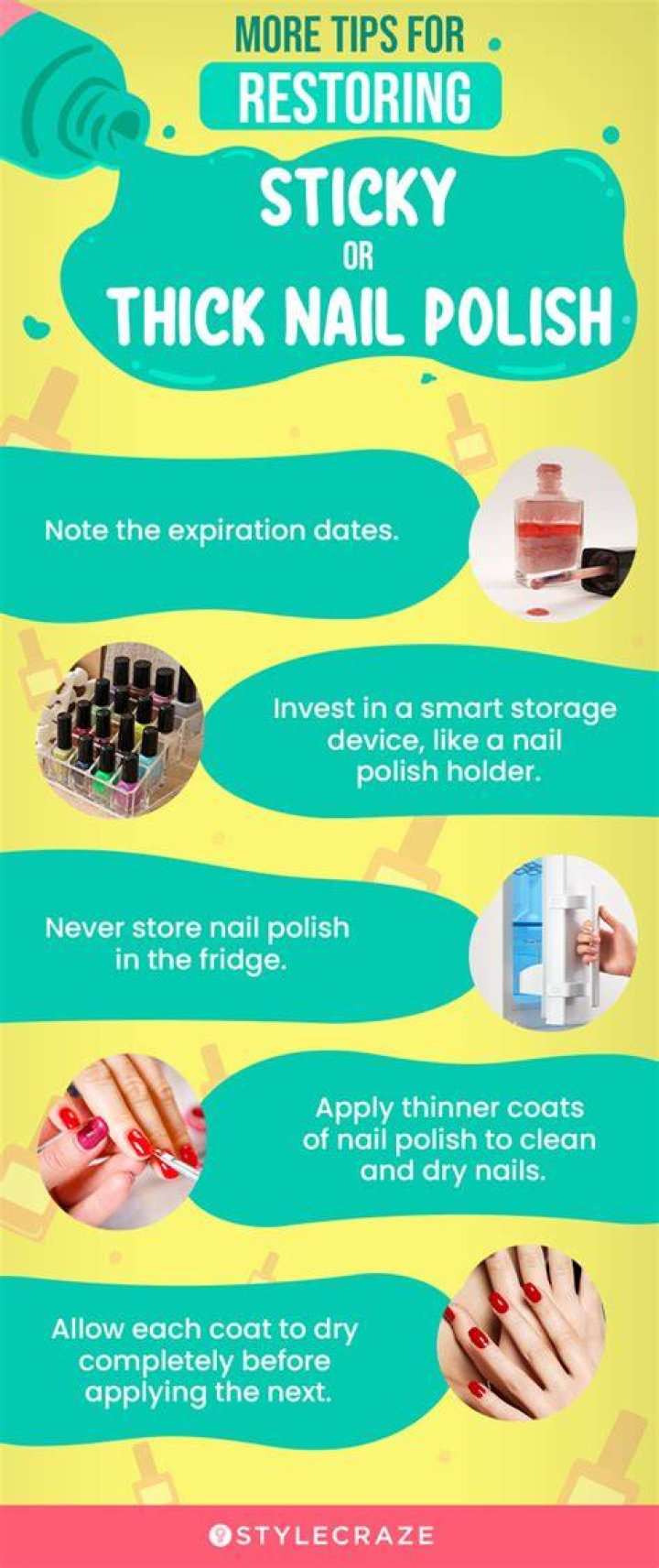Why does my nail polish get thick so fast?
