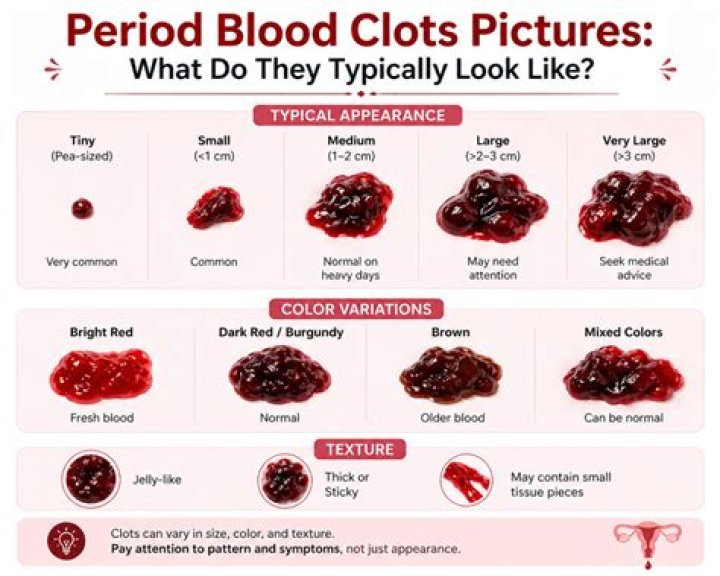 Why does my period blood have clots?