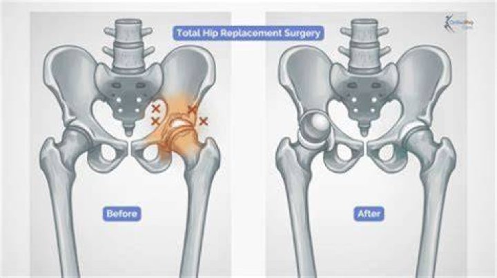 Why does my thigh hurt 6 months after hip replacement?