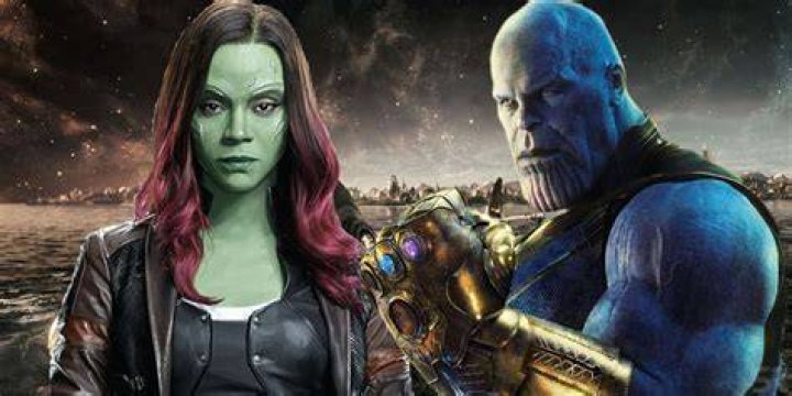 Why does Red Skull say Gamora is Thanos daughter?