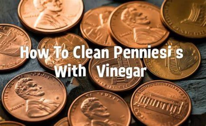 Why does salt and vinegar clean pennies?