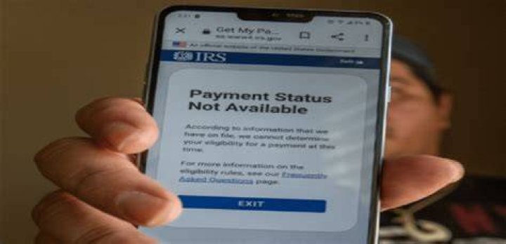 Why does the IRS website say payment info not available?