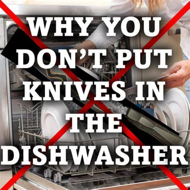 Why don t knives get clean in the dishwasher?