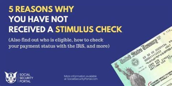 Why have I not received 2nd stimulus check?