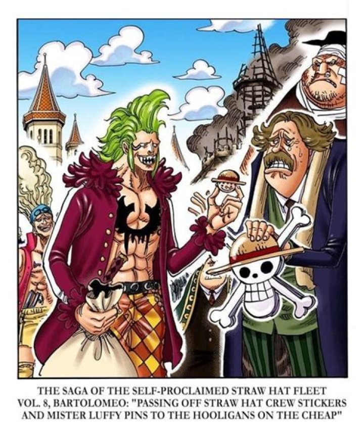 Why is Bartolomeo obsessed with Luffy?