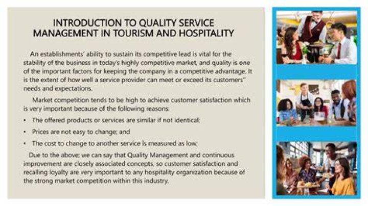 Why is customer service important in the hospitality and tourism industry?
