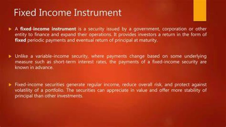 Why is fixed-income declining?
