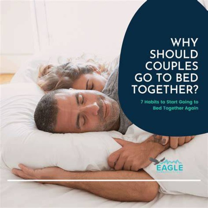 Why is it important for couples to go to bed together?