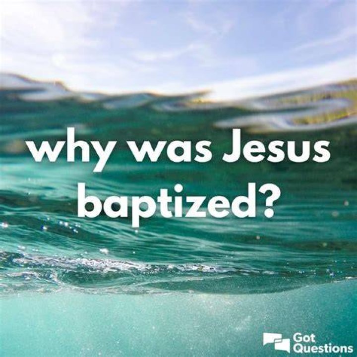 Why is it important to get baptized?