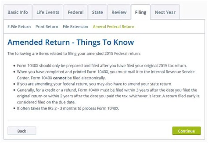 Why is my amended return not showing up?