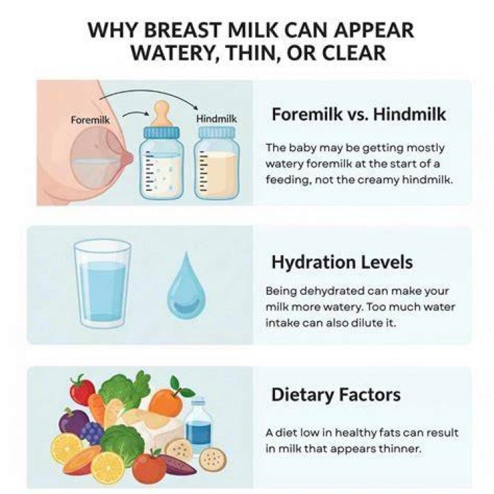 Why is my breast milk so watery?