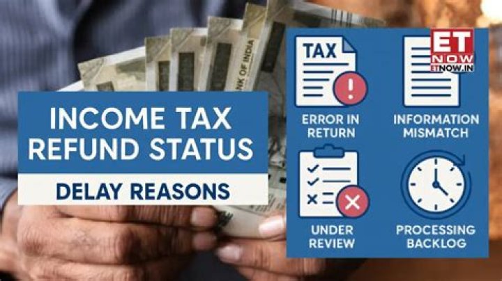 Why is my income tax refund delayed?