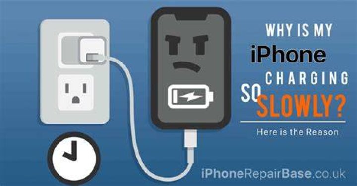 Why is my iPhone charging so slowly?
