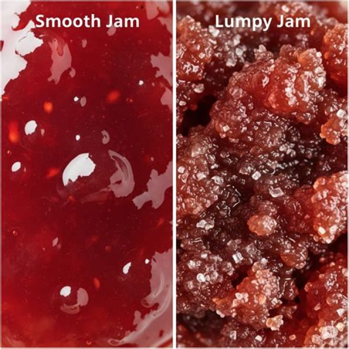 Why is my jam gritty?
