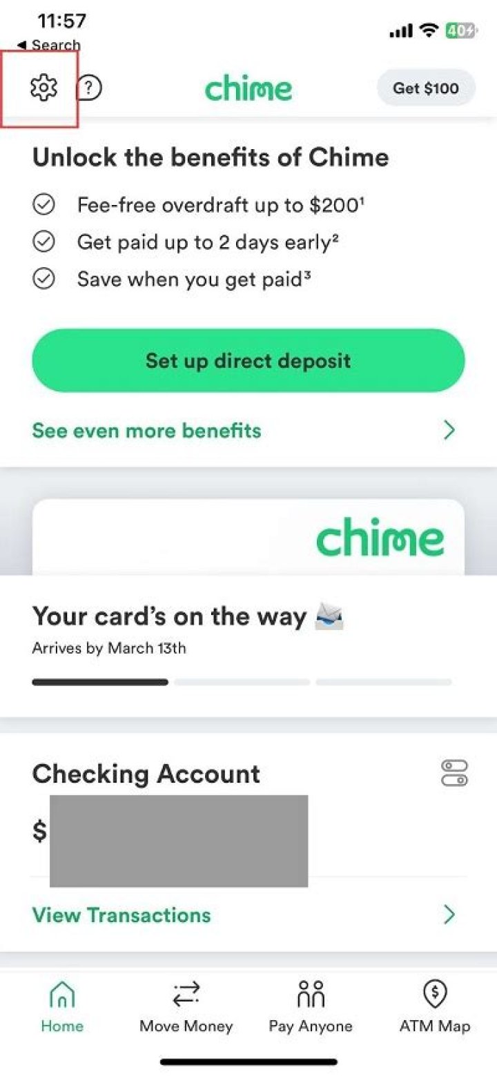 Why is my money not in my chime account?