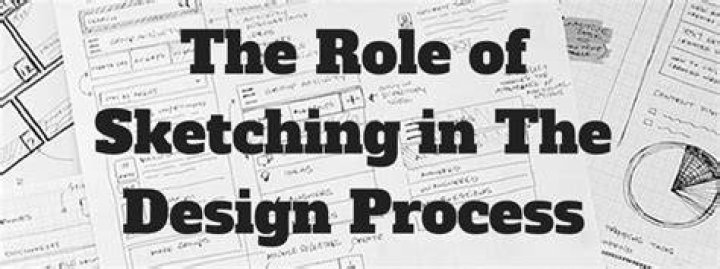 Why is sketching an important process in graphic design?