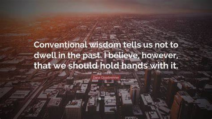 Why should we not dwell on the past?