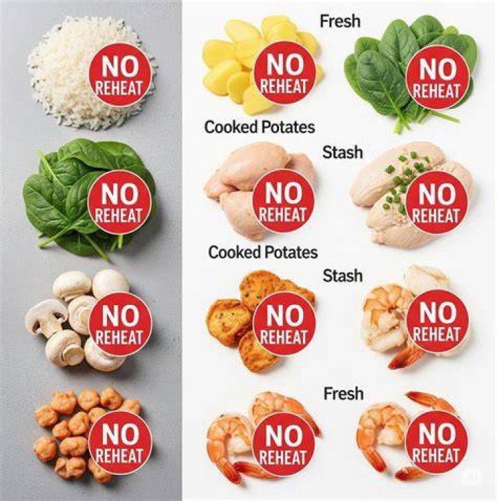 Why should you not reheat porridge?
