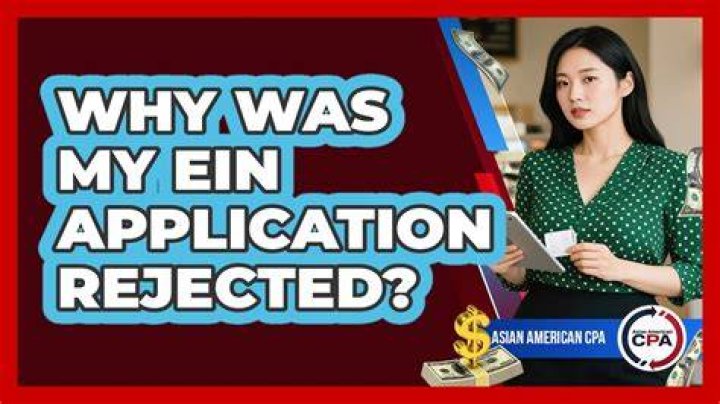 Why was my EIN application denied?