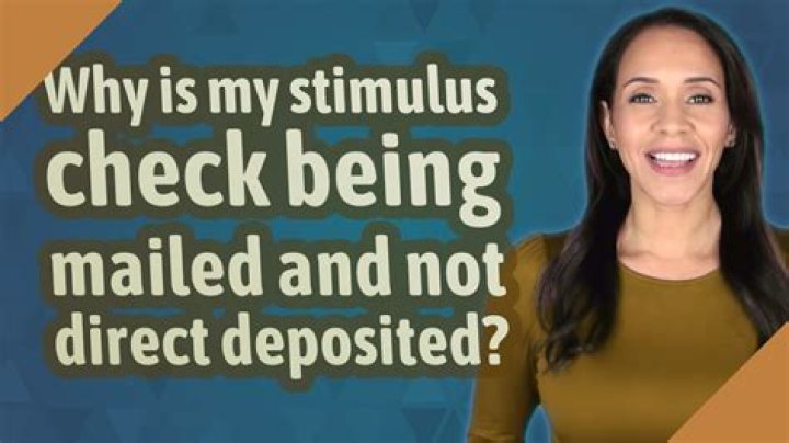 Why was my stimulus not deposited?