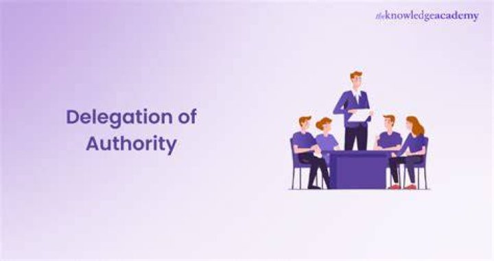 Why would a manager delegate his authority?