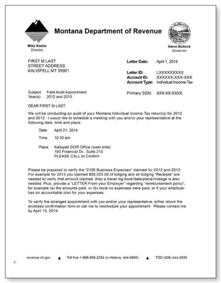 Why would I get a letter from the SC Department of Revenue?