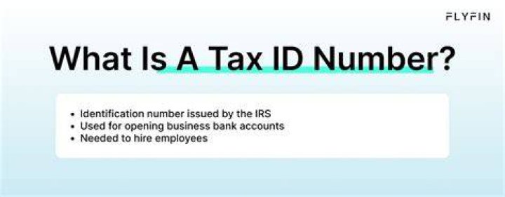 Why would someone need your tax ID number?