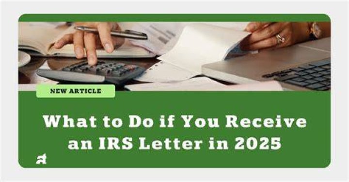 Why would you receive a letter from the IRS?