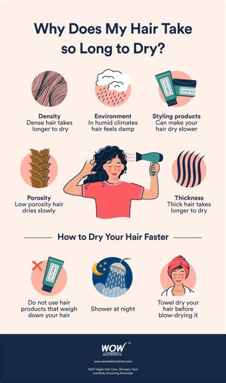 Why you should dry your hair before bed?