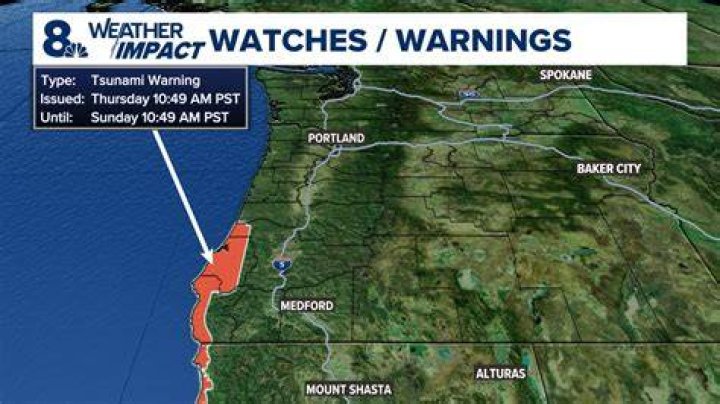 Will a tsunami hit Oregon?