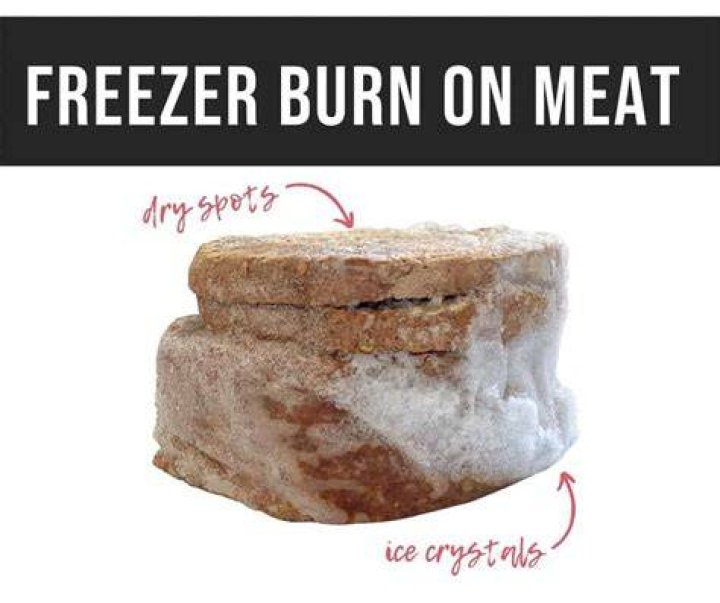 Will dry ice freezer burn meat?