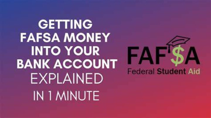 Will FAFSA check my bank account?