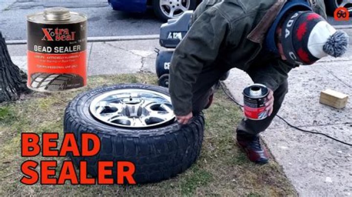 Will grease seal a tire bead?