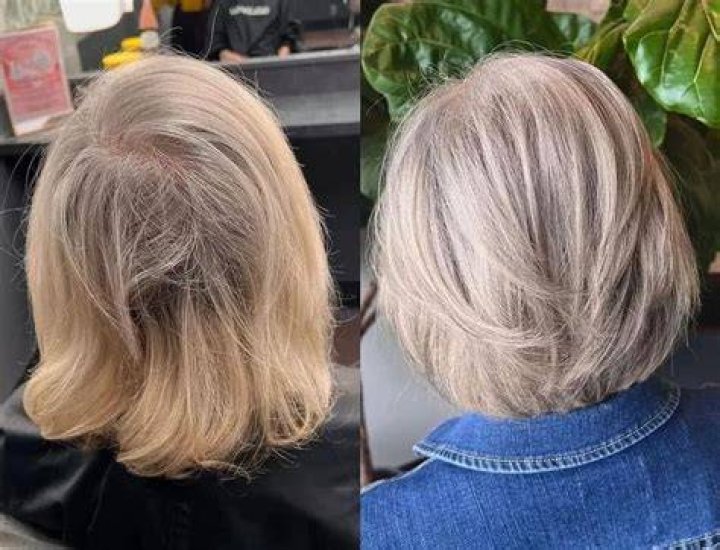 Will hydrogen peroxide take yellow out of gray hair?