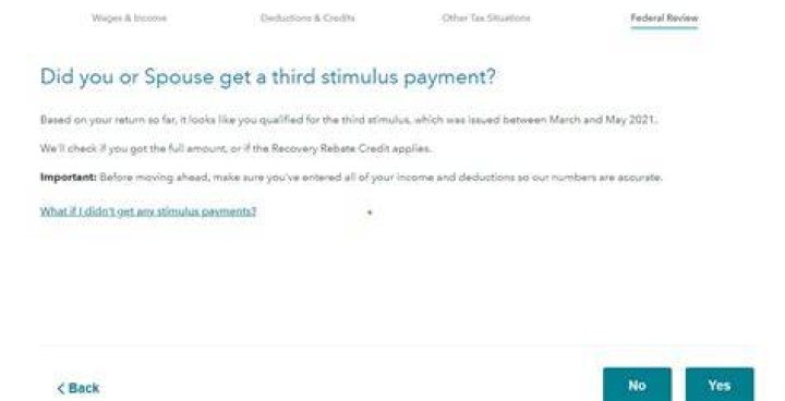 Will I get a stimulus check if I filed taxes with TurboTax?