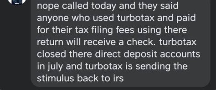 Will I still get a stimulus check if I filed with TurboTax?